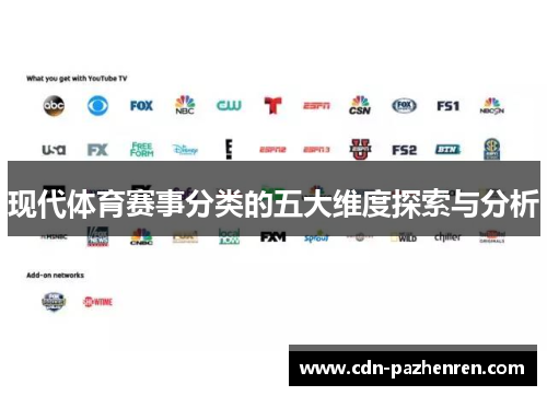 现代体育赛事分类的五大维度探索与分析 现代体育赛事分类的五大维度探索与分析
